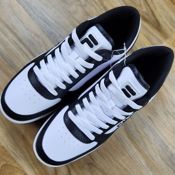 🩵NWT Fila A-Low White & Black Sneakers Size 8.5 - Picture 6 of 13